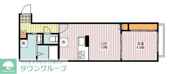 スクエア日興の物件間取画像